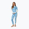 Felpa termica donna KARI TRAA Olea Half Zip ocean 2