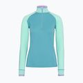 Felpa termica donna KARI TRAA Mila Half Zip blue lagoon 6
