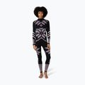 Felpa termica donna KARI TRAA Faith Half Zip black 2