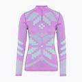 Felpa termica donna KARI TRAA Faith Half Zip violet 4