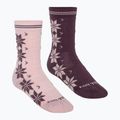 Calze da donna KARI TRAA Vinst 2 pack cocoa powder