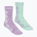 Calze da donna KARI TRAA Vinst 2 pack jelly mint