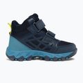 Scarpe per bambini Viking Track Mid 2V Waterproof navy/demin 2