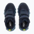 Scarpe per bambini Viking Track Mid 2V Waterproof navy/demin 5