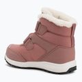 Viking Footwear Equip Caldo impermeabile 2V rosa stivali da neve per bambini 3