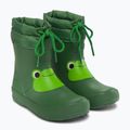 Stivali da pioggia per bambini Viking Footwear Alv Indie Print verde 10