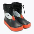 Stivali per bambini Viking Footwear Alv Barefoot Paw Print neri 10