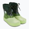 Stivali per bambini Viking Footwear Alv Barefoot Paw Print verde chiaro/verde 10