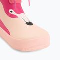 Stivali per bambini Viking Footwear Alv Barefoot Paw Print rosa chiaro/magenta 7