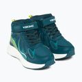 Scarpe per bambini Viking Footwear Flash Mid 1V Impermeabili blu scuro 10