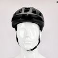 POC Axion Race MIPS casco da bici nero uranio opaco/bianco idrogeno 11
