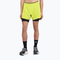 Pantaloncini da corsa Ciele Athletics DLY 5" Long Brief verde lime da uomo
