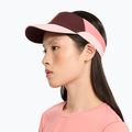 Ciele Athletics FSTVisor SC Comp IconicVC visiera da running rosso vino scuro/fioritura 6