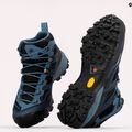 Scarponi da trekking da uomo Mammut Ducan Mid GTX nero/poseidon chiaro 10