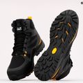 Stivali da trekking Jack Wolfskin Force Trekker Texapore Mid nero/giallo bordeaux da uomo 9