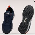 Jack Wolfskin Woodland 2 Texapore Low, stivali da trekking da uomo blu scuro/rosso 9