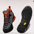Scarpa da avvicinamento da uomo La Sportiva Boulder X Mid carbon flame 9