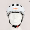 Casco da bici per bambini ABUS Smiley 3.0 ACE LED bianco lucido 9