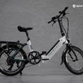 LOVELEC Izar 36V 12Ah 432Wh 2022 bicicletta elettrica pieghevole bianca 17