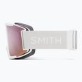 Smith Squad white vapor/chromapop everyday rose gold mirror occhiali da sci 3