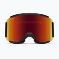 Maschera da sci Smith Squad XL black/ChromaPop Sun Red Mirror/ChromaPop Storm Yellow Flash 2