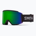 Maschera da sci Smith Squad XL black/chrp sun green mirror/chrp storm rose flash