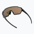 Occhiali da sole Smith Shift MAG nero/romapop rosso specchiato 3