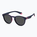Occhiali da sole Polaroid PLD 8048/S blu rosa/grigio polarizzati per bambini 2