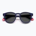 Occhiali da sole Polaroid PLD 8048/S blu rosa/grigio polarizzati per bambini 4
