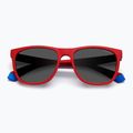 Occhiali da sole Polaroid PLD 8049/S rosso blu/grigio polarizzati per bambini 4