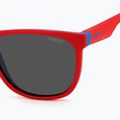 Occhiali da sole Polaroid PLD 8049/S rosso blu/grigio polarizzati per bambini 5
