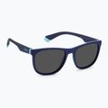 Occhiali da sole per bambini Polaroid PLD 8049/S blu azzurro/grigio polarizzati