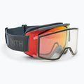 Smith Squad ardesia/cromapop tutti i giorni rosso specchio occhiali da sci