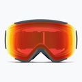 Maschera da sci Smith Sequence OTG S2 slate/chromapop everyday red mirror 2