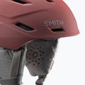 Casco da sci Smith Mirage rosa gesso opaco 6