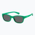 Occhiali da sole Polaroid PLD K006/S verde/grigio polarizzati per bambini 2