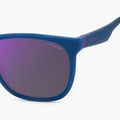 Occhiali da sole polarizzati Polaroid PLD 2140/S blu opaco/viola a specchio 4
