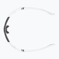 Occhiali da sole da uomo Under Armour Yard Pro bianco opaco/arancio multistrato oleofobico 5