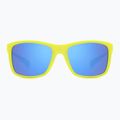 Occhiali da sole Polaroid PLD 8053/S giallo opaco azzurro/blu specchiato polarizzati per bambini 3