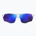 Occhiali da sole Under Armour Yard Dual S3 bianco opaco blu/blu multistrato oleofobico 3