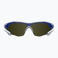 Occhiali da sole Under Armour Yard Dual S3 bianco opaco blu/blu multistrato oleofobico 4