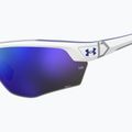 Occhiali da sole Under Armour Yard Dual S3 bianco opaco blu/blu multistrato oleofobico 7