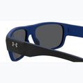 Occhiali da sole da uomo Under Armour Scorcher nero opaco/blu sky mirror 6