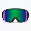 Maschera da sci Smith Blazer black/green sol-x mirror 6