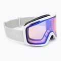 Maschera da sci Smith Blazer white/blue sensor mirror