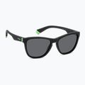 Occhiali da sole Polaroid PLD 8056/S nero opaco/grigio polarizzato per bambini
