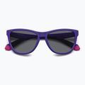 Occhiali da sole Polaroid PLD 8056/S viola opaco/grigio polarizzato per bambini 4