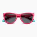 Occhiali da sole Polaroid PLD 8056/S rosa opaco/grigio polarizzati per bambini 4