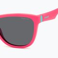 Occhiali da sole Polaroid PLD 8056/S rosa opaco/grigio polarizzati per bambini 5