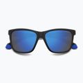 Occhiali da sole Polaroid PLD 8057/S nero opaco/blu specchiato polarizzati per bambini 4